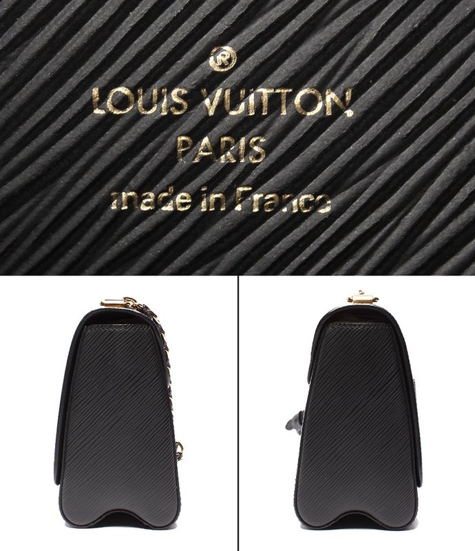 Louis Vuitton Chain Shoulder Bag Crossbody Shoulder Gold Hardware Twist MM