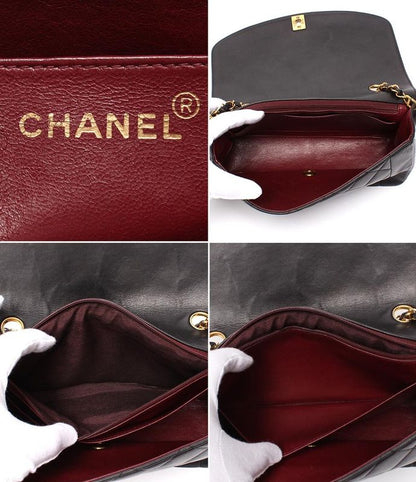 Chanel Chain Shoulder Bag Matelasse Gold Hardware Lambskin Single Crossbody