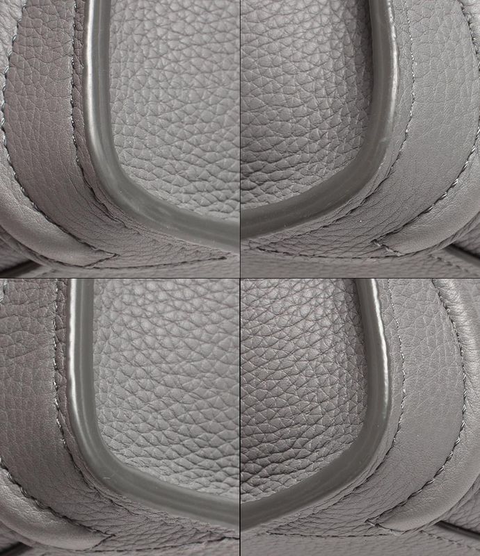 Celine 2way Leather Handbag Gold Hardware Luggage Nano Shopper Cole Women's