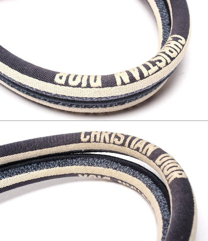 Christian Dior Handbag Tote Bag Embroidery Paisley Medium Book Tote Women