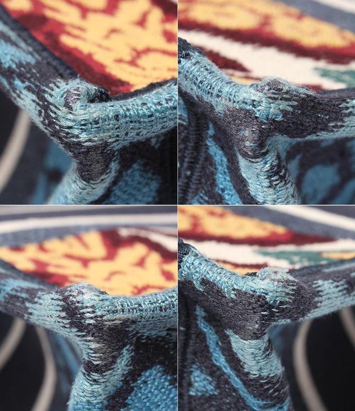 Christian Dior Handbag Tote Bag Embroidery Paisley Medium Book Tote Women