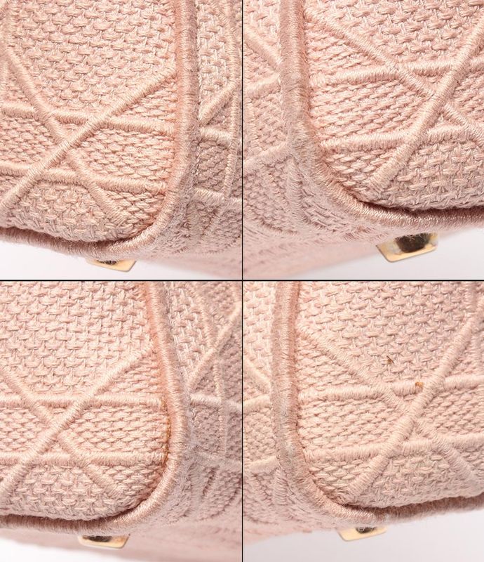 Christian Dior 2-Way Handbag Shoulder Bag Shoulder Crossbody Lady D-Lite Canage