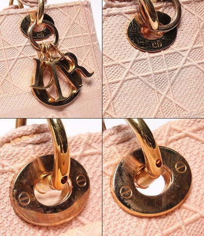 Christian Dior 2-Way Handbag Shoulder Bag Shoulder Crossbody Lady D-Lite Canage