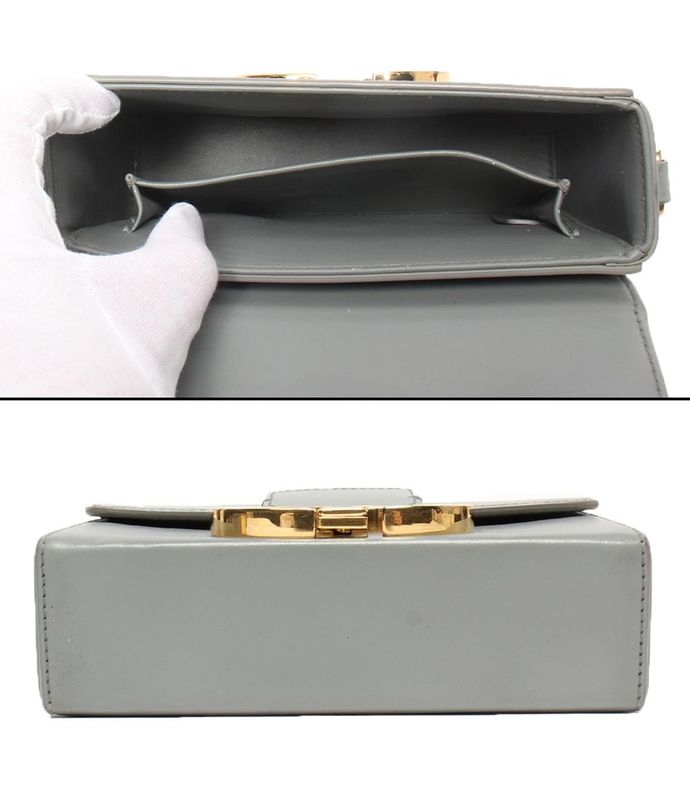 Christian Dior 2way Shoulder Bag Clutch Bag Crossbody Box Bag Women Christian