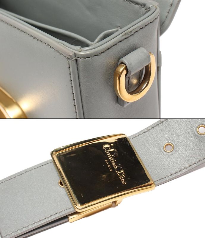 Christian Dior 2way Shoulder Bag Clutch Bag Crossbody Box Bag Women Christian