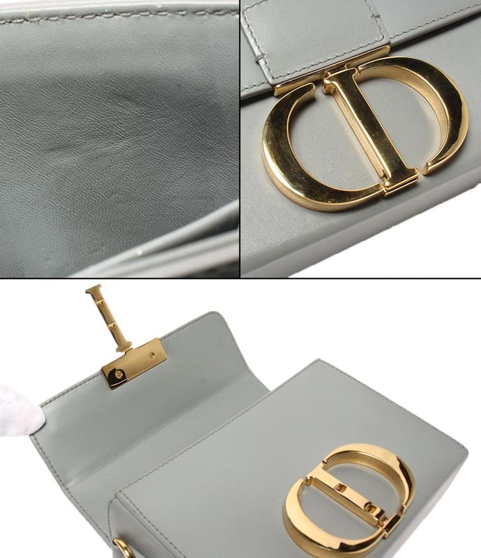 Christian Dior 2way Shoulder Bag Clutch Bag Crossbody Box Bag Women Christian