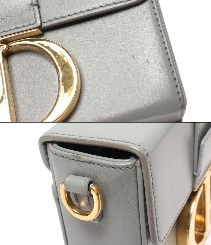 Christian Dior 2way Shoulder Bag Clutch Bag Crossbody Box Bag Women Christian