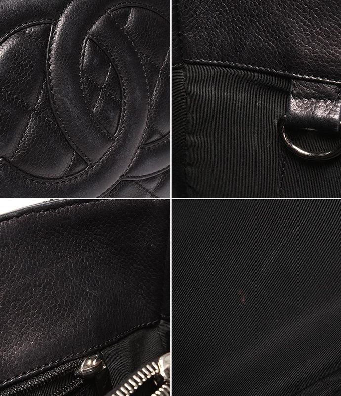 Chanel Chain Tote Shoulder Bag Shoulder Bag Silver Hardware Matelasse Gst