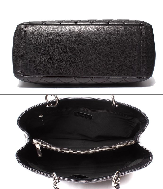 Chanel Chain Tote Shoulder Bag Shoulder Bag Silver Hardware Matelasse Gst