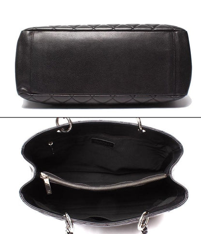 Chanel Chain Tote Shoulder Bag Shoulder Bag Silver Hardware Matelasse Gst