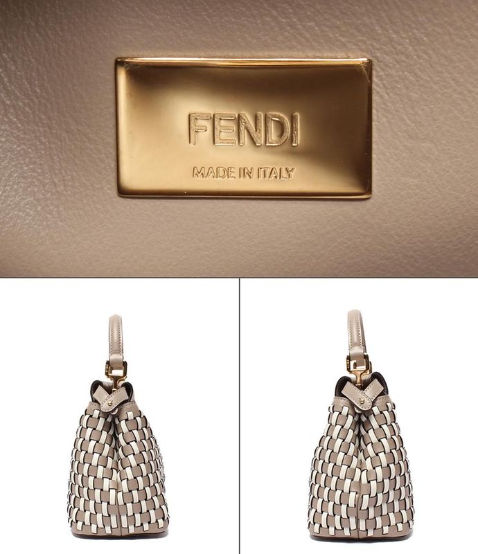 Fendi 2-Way Handbag Shoulder Bag Shoulder Crossbody Peekaboo Mini 8bn244 Ladies