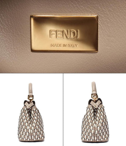 Fendi 2-Way Handbag Shoulder Bag Shoulder Crossbody Peekaboo Mini 8bn244 Ladies