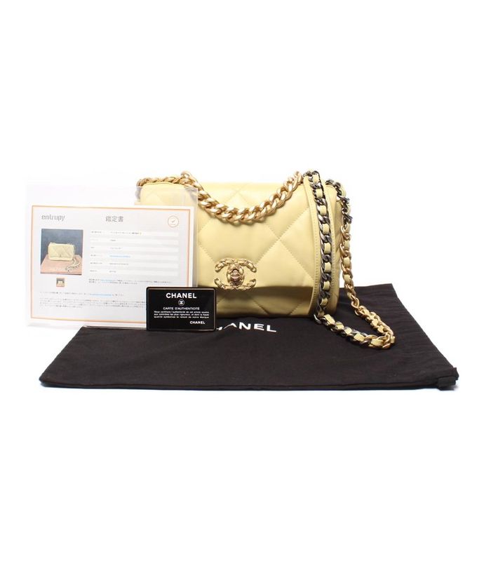 Chanel 2way Chain Shoulder Bag Matt Togo Old Hardware Matte Silver Hardware