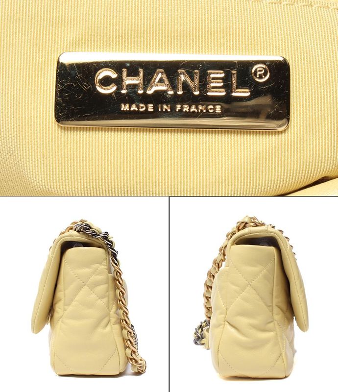 Chanel 2way Chain Shoulder Bag Matt Togo Old Hardware Matte Silver Hardware