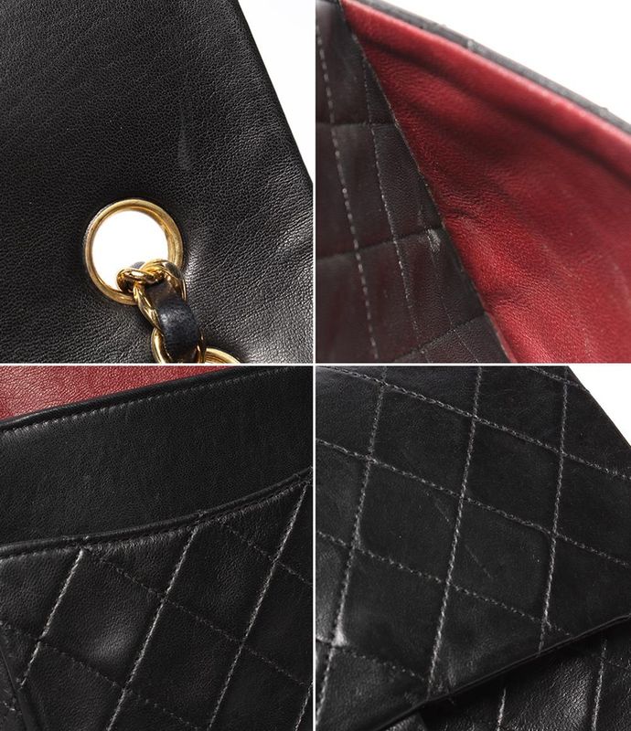 Chanel Chain Shoulder Bag Shoulder Gold Hardware 1st Double Flap Double Chain