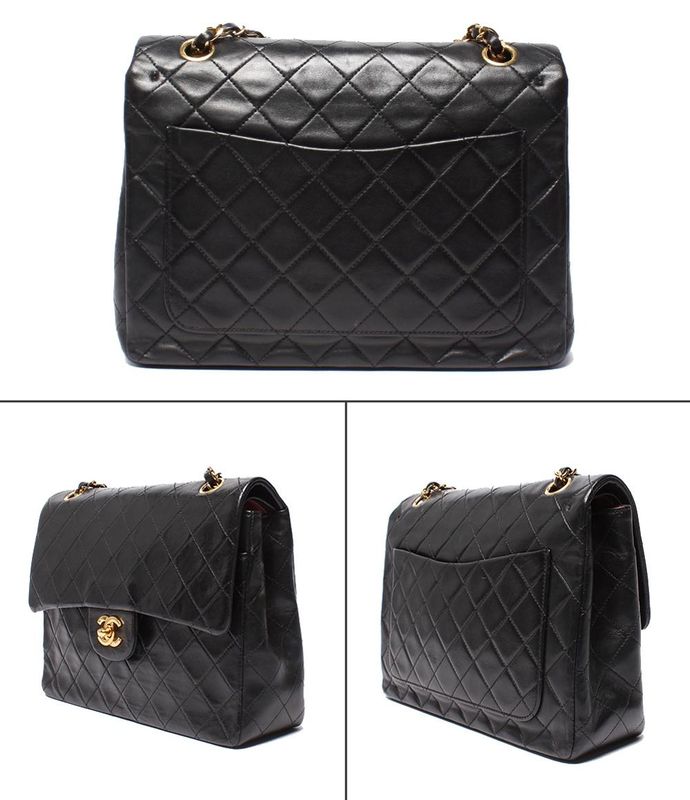 Chanel Chain Shoulder Bag Shoulder Gold Hardware 1st Double Flap Double Chain