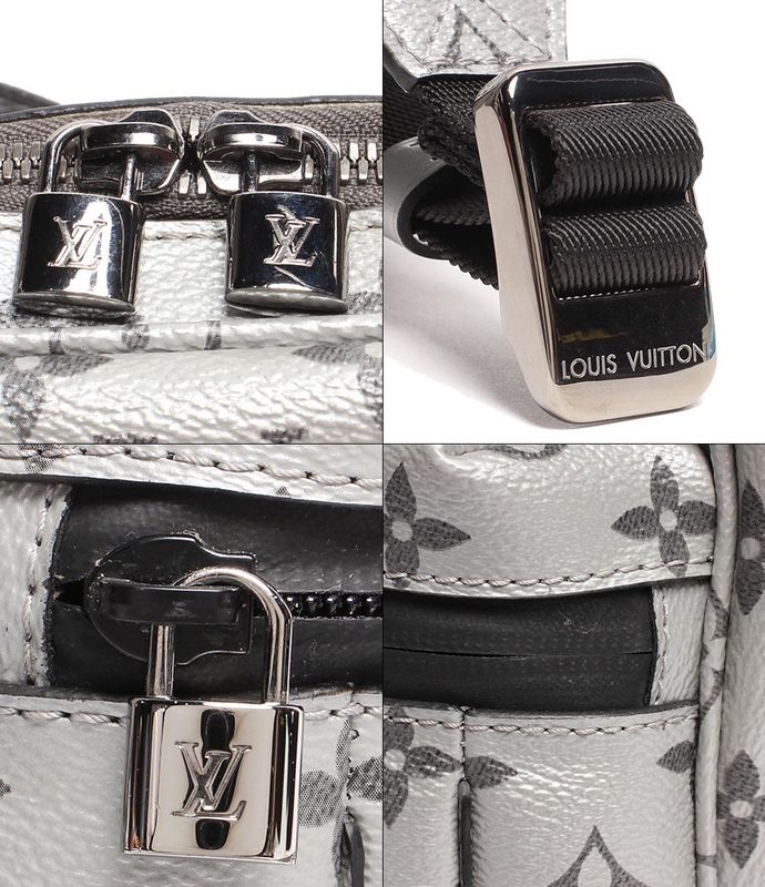 Louis Vuitton Shoulder Bag Silver Hardware Messenger PM M43859 Men's Louis