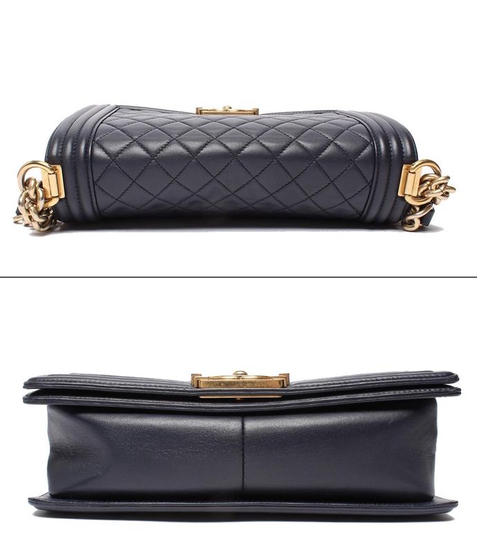 Chanel Chain Shoulder Bag Shoulder Crossbody Gold Hardware Lambskin Coco Mark