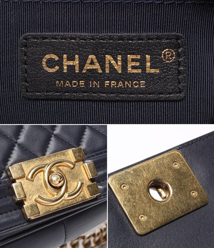 Chanel Chain Shoulder Bag Shoulder Crossbody Gold Hardware Lambskin Coco Mark