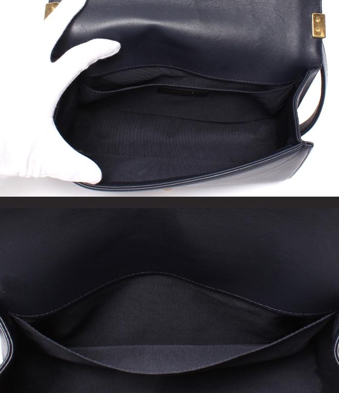 Chanel Chain Shoulder Bag Shoulder Crossbody Gold Hardware Lambskin Coco Mark