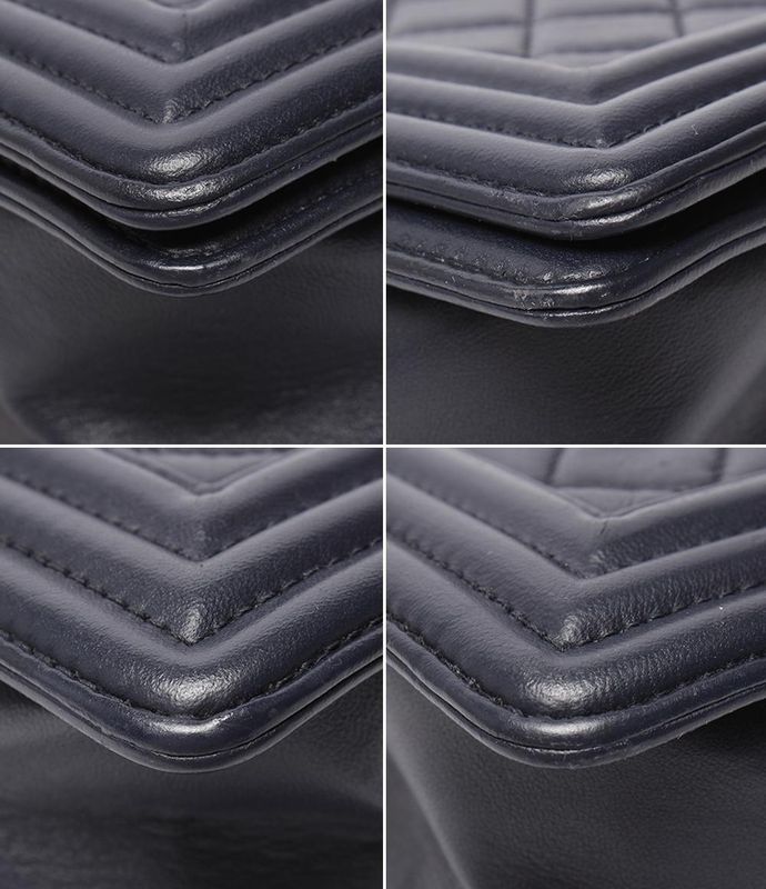 Chanel Chain Shoulder Bag Shoulder Crossbody Gold Hardware Lambskin Coco Mark