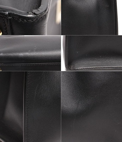 Fendi Leather Shoulder Bag Handbag Gold Hardware Xlight Medium 8bn310 Women