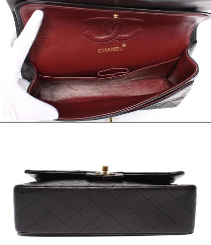 Chanel Handbag Shoulder Bag Shoulder Double Flap Double Chain Gold Hardware