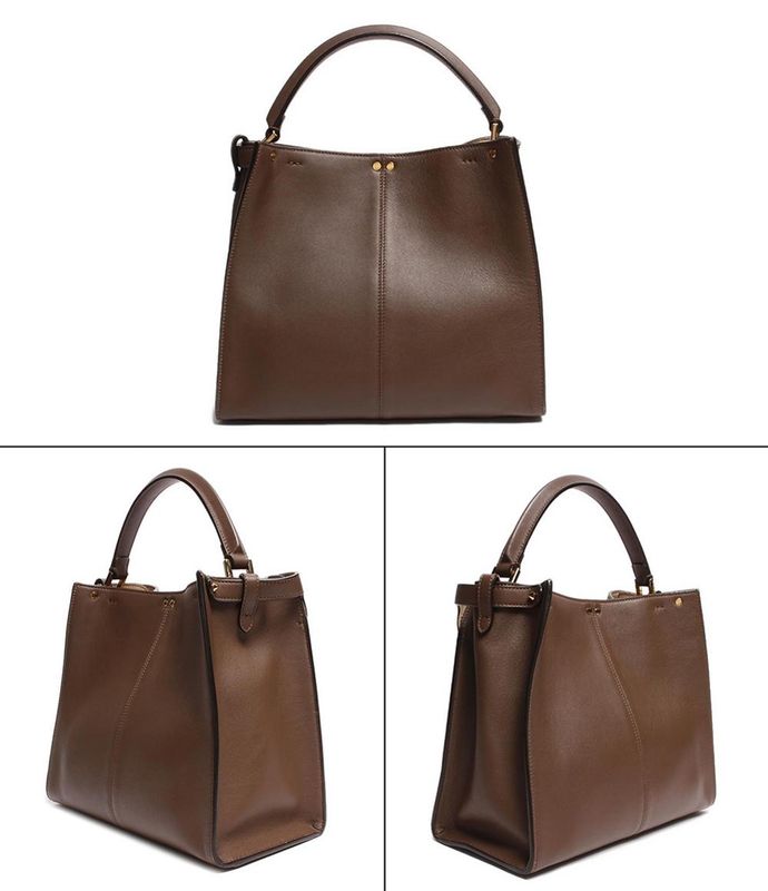 Fendi 2wayleather Handbag Gold Hardware Peekaboo X Light Medium 3bn310 A5e9