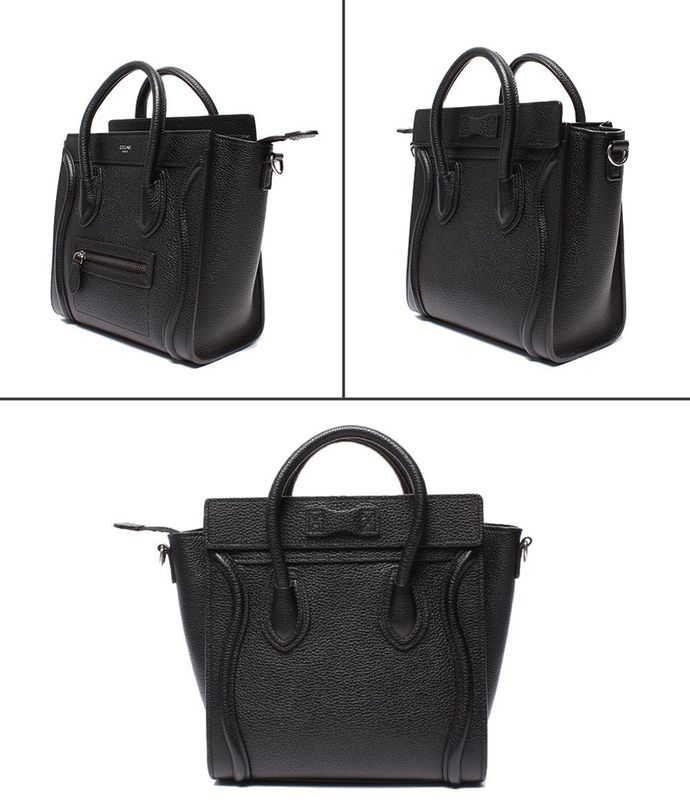 Celine 2way Handbag Shoulder Bag Crossbody Luggage Nano 189243 Women Celine