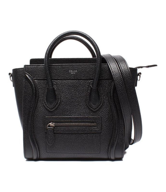 Celine 2way Handbag Shoulder Bag Crossbody Luggage Nano 189243 Women Celine