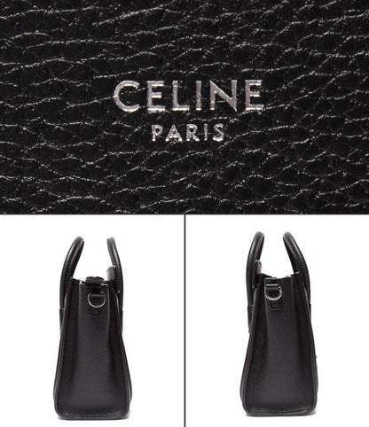 Celine 2way Handbag Shoulder Bag Crossbody Luggage Nano 189243 Women Celine