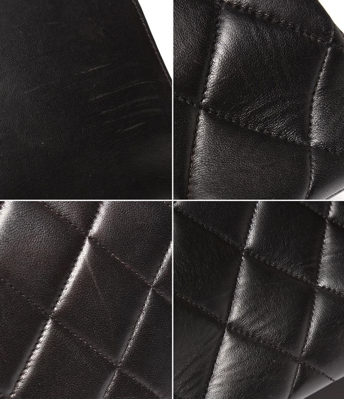 Chanel Shoulder Bag Double Flap W Chain Gold Hardware Shoulder Deca Matelasse