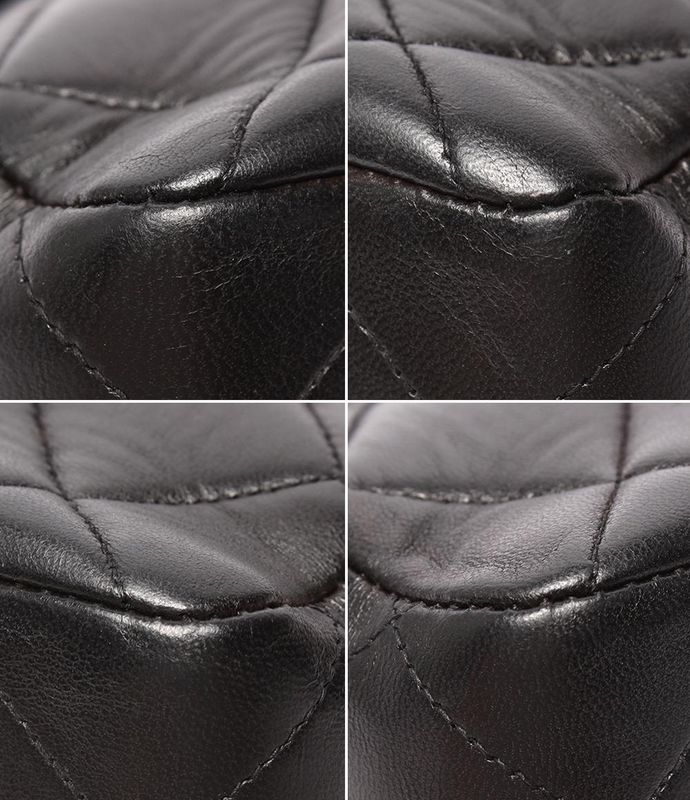 Chanel Shoulder Bag Double Flap W Chain Gold Hardware Shoulder Deca Matelasse