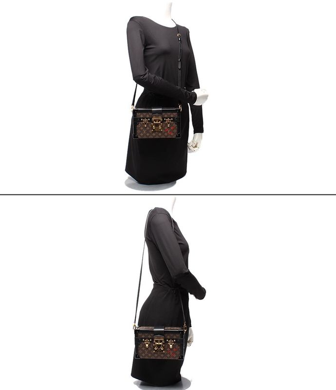 Louis Vuitton Shoulder Bag Shoulder Crossbody Clutch Mini Trunk Petite Mal