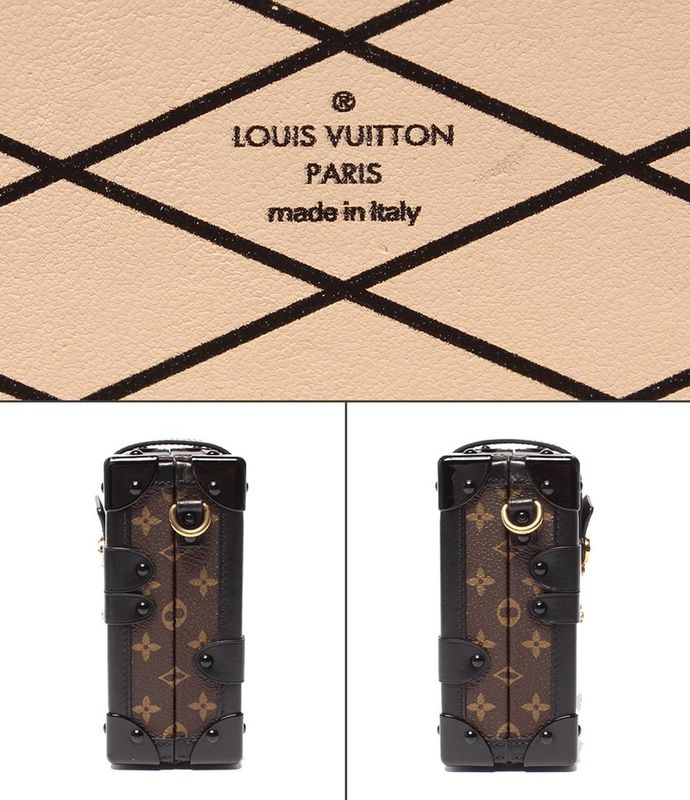 Louis Vuitton Shoulder Bag Shoulder Crossbody Clutch Mini Trunk Petite Mal