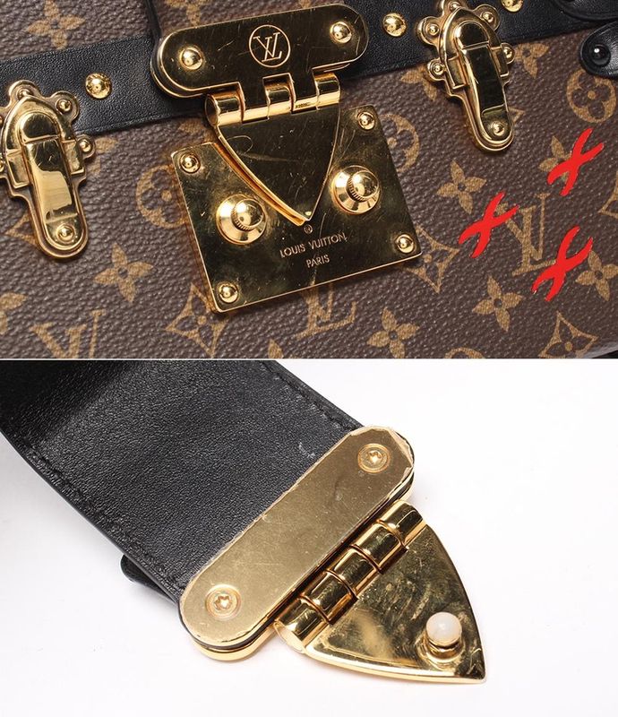 Louis Vuitton Shoulder Bag Shoulder Crossbody Clutch Mini Trunk Petite Mal