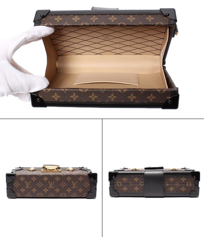 Louis Vuitton Shoulder Bag Shoulder Crossbody Clutch Mini Trunk Petite Mal
