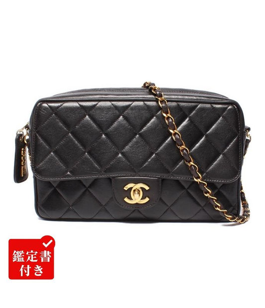 Chanel Chain Shoulder Bag Single Chain Crossbody Shoulder Gold Hardware