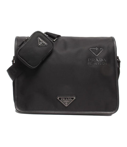 Prada Messenger Bag Shoulder Bag Linylon Crossbody 2vd039 Men's Prada