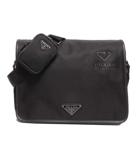 Prada Messenger Bag Shoulder Bag Linylon Crossbody 2vd039 Men's Prada