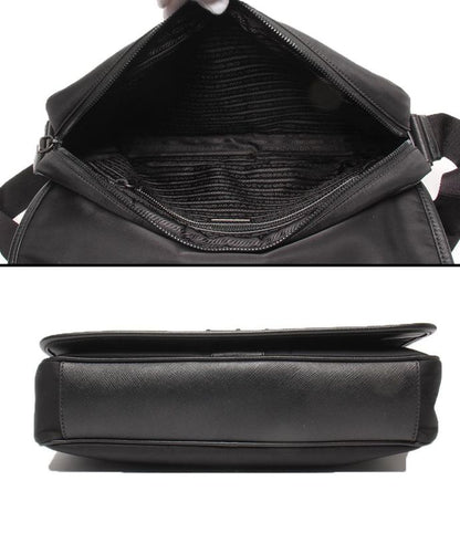 Prada Messenger Bag Shoulder Bag Linylon Crossbody 2vd039 Men's Prada