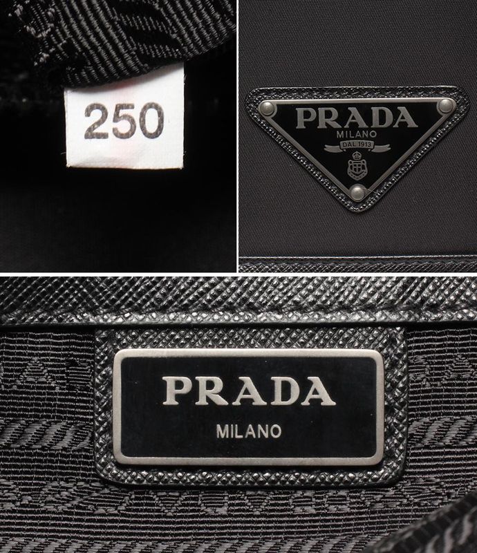Prada Messenger Bag Shoulder Bag Linylon Crossbody 2vd039 Men's Prada