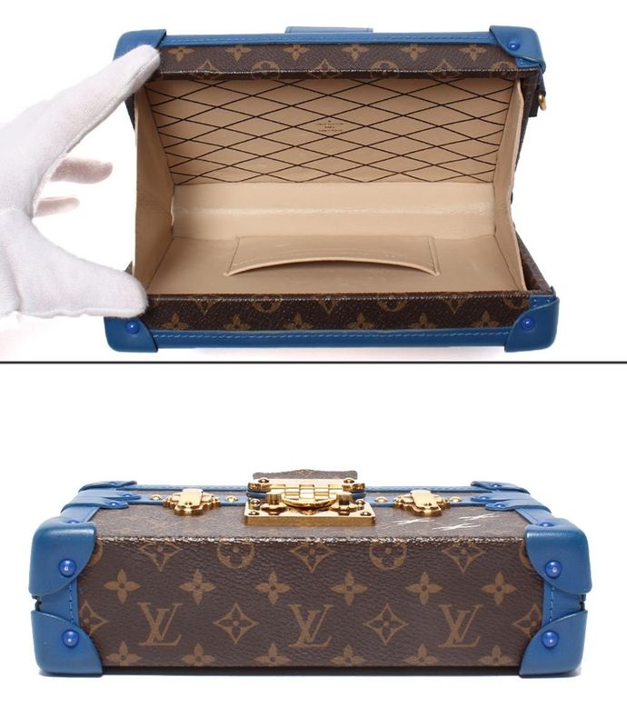 Louis Vuitton Shoulder Bag Shoulder Crossbody Clutch Mini Trunk Petite Mal