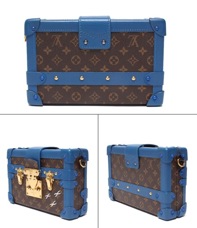 Louis Vuitton Shoulder Bag Shoulder Crossbody Clutch Mini Trunk Petite Mal