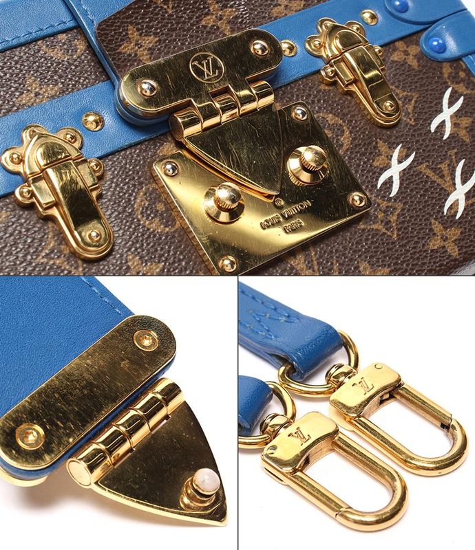 Louis Vuitton Shoulder Bag Shoulder Crossbody Clutch Mini Trunk Petite Mal