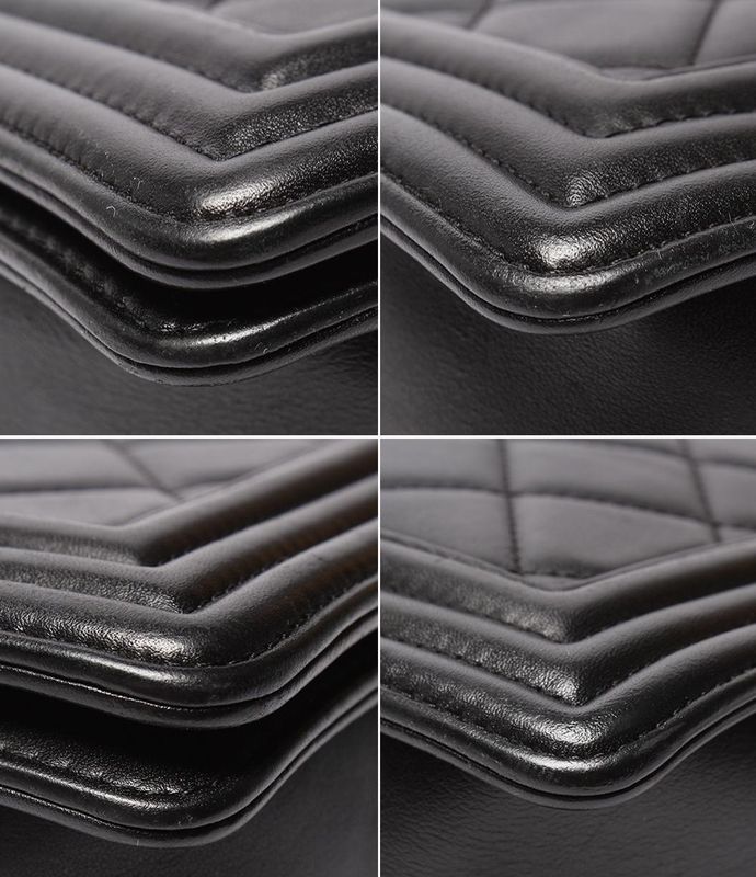 Chanel Chain Shoulder Bag Shoulder Vintage Silver Hardware Lambskin 19th Ladies