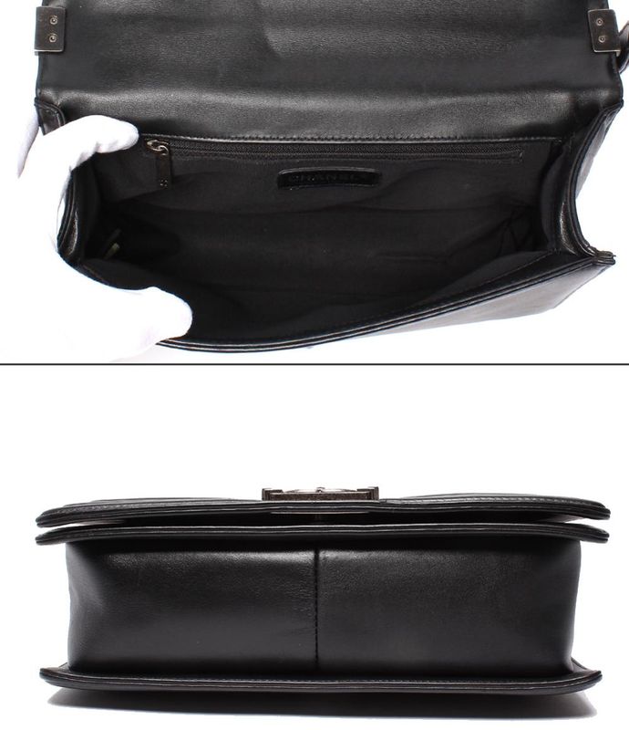 Chanel Chain Shoulder Bag Shoulder Vintage Silver Hardware Lambskin 19th Ladies