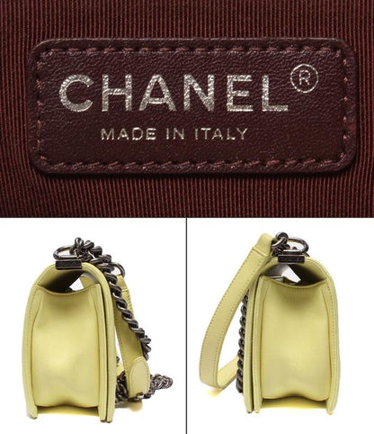 Chanel Chain Shoulder Bag Shoulder Crossbody Vintage Silver Hardware V Stitching