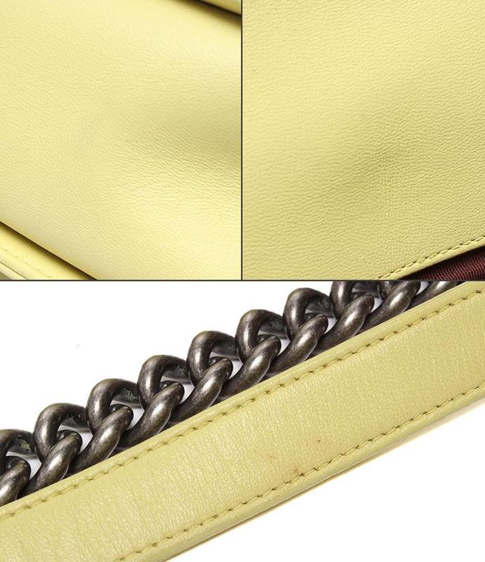 Chanel Chain Shoulder Bag Shoulder Crossbody Vintage Silver Hardware V Stitching