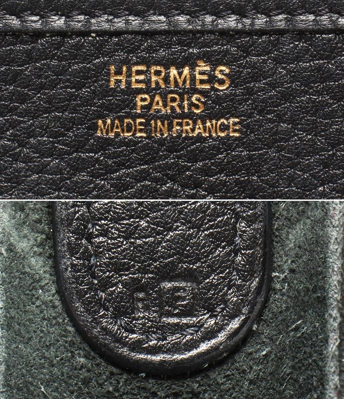 Hermes Shoulder Bag Shoulder Bag Engraved □P Gold Hardware Evelyn 1 GM Women's